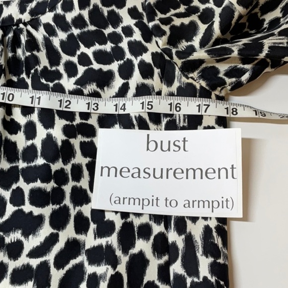 Kate Spade New York Leopard Print Taxi Dress Size 4 - Picture 9 of 12